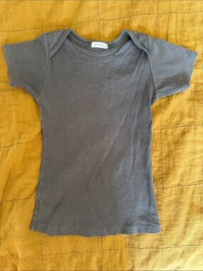Mabo Kids Short Sleeve Tee in Charcoal